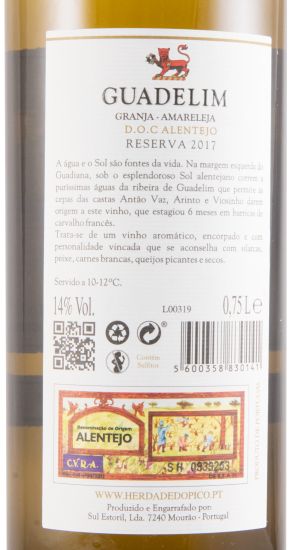 2017 Guadelim Reserva white
