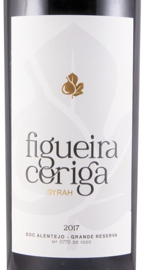 2017 Figueira Coriga Syrah Grande Reserva red