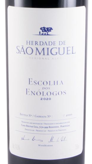 2020 Herdade de São Miguel Escolha dos Enólogos red
