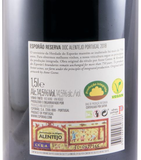 2018 Esporão Reserva tinto 1,5L