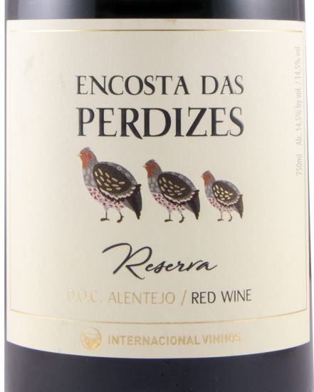 2020 Encosta das Perdizes Reserva red