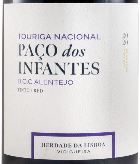 2020 Herdade da Lisboa Paço dos Infantes Touriga Nacional tinto