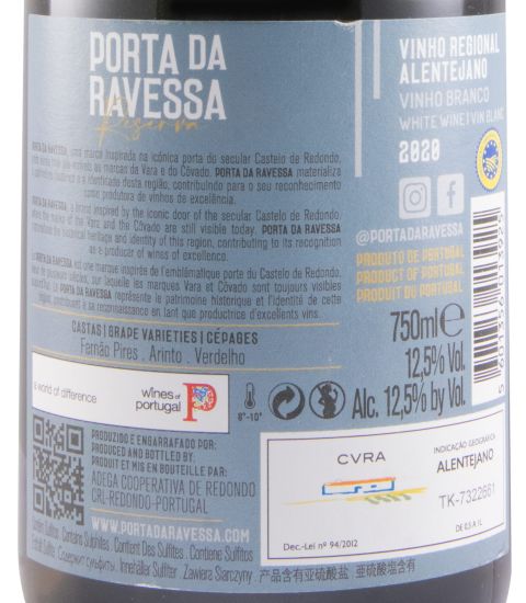 2020 Porta da Ravessa Reserva white