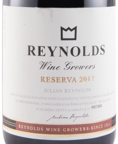 2017 Julian Reynolds Reserva tinto