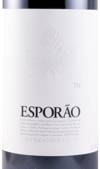 2015 Esporão Touriga Nacional red