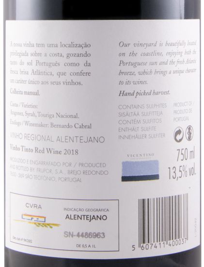 2018 Vicentino red