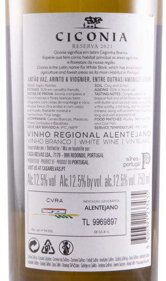 2021 Ciconia Reserva branco