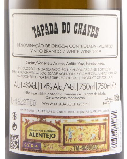 2019 Tapada do Chaves white
