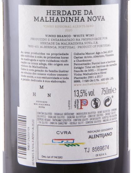 2020 Malhadinha white