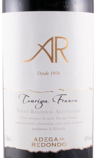 2018 Adega de Redondo AR Touriga Franca red