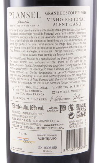 2016 Plansel Selecta Grande Escolha red