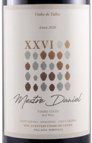 2020 Mestre Daniel XXVI Talhas red