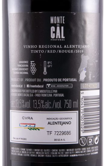 2019 Monte da Cal red