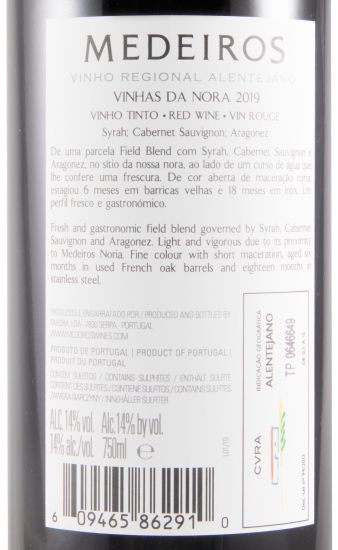 2019 Medeiros Vinhas da Nora tinto