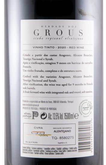 2020 Herdade dos Grous red 1.5L