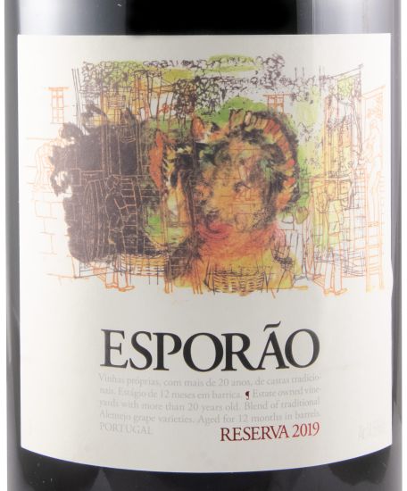 2019 Esporão Reserva organic red 3L