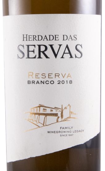 2018 Herdade das Servas Reserva white