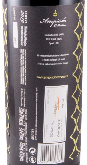 2019 Arrepiado Collection Reserva red