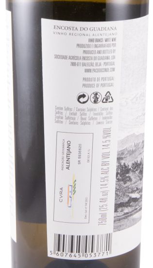 2019 Encosta do Guadiana Private Selection white
