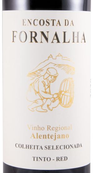 2020 Encosta da Fornalha Colheita Selecionada tinto (rótulo danificado)
