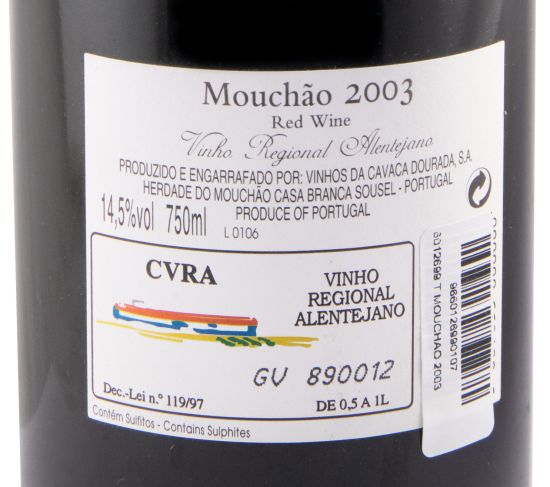 2003 Mouchão tinto