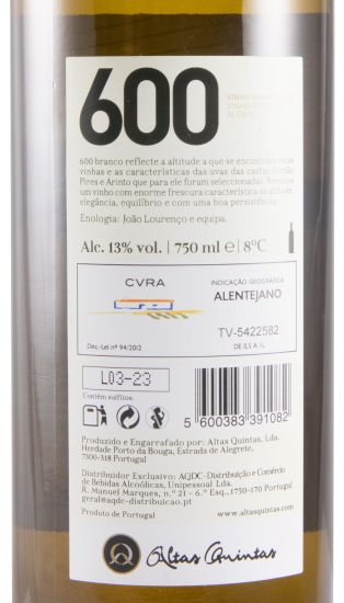2022 Altas Quintas 600 branco