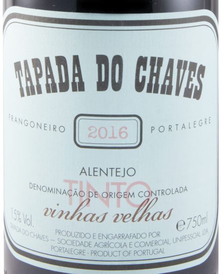 2016 Tapada do Chaves Vinhas Velhas red