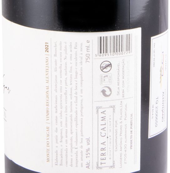 2021 Monte do Vagar Family Collection red