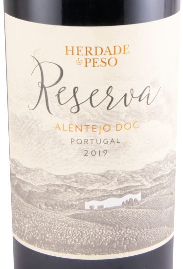 2019 Herdade do Peso Reserva red