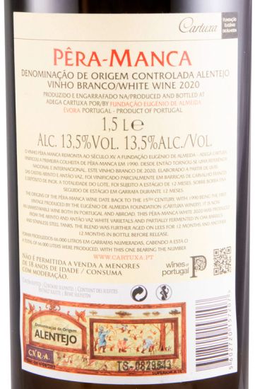 2020 Pêra-Manca branco 1,5L
