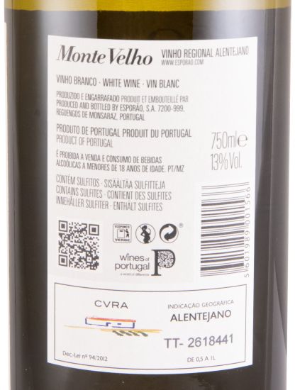 2022 Esporão Monte Velho white