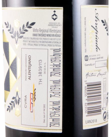 2018 Arrepiado Nosso Reserva tinto