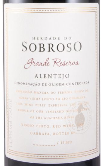 2020 Herdade do Sobroso Grande Reserva tinto