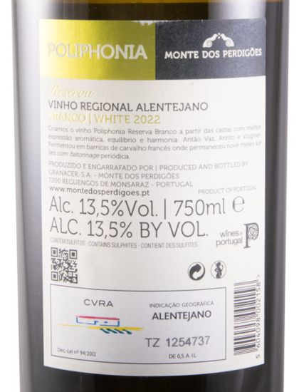 2022 Poliphonia Reserva branco