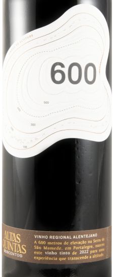 2022 Altas Quintas 600 tinto