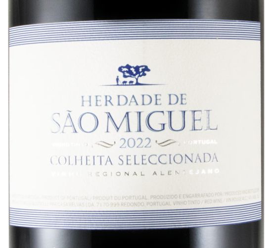 2022 Herdade de São Miguel Colheita Seleccionada tinto 3L