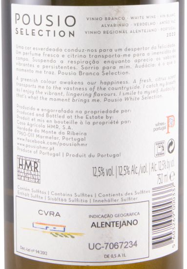 2022 Pousio Selection white