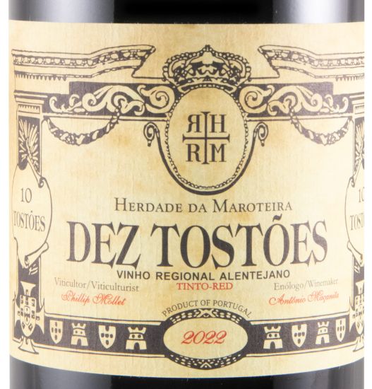 2022 Herdade da Maroteira Dez Tostões red