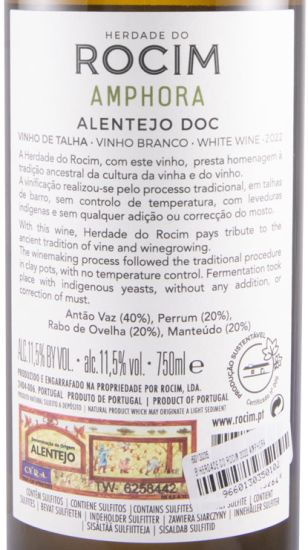 2022 Herdade do Rocim Amphora branco