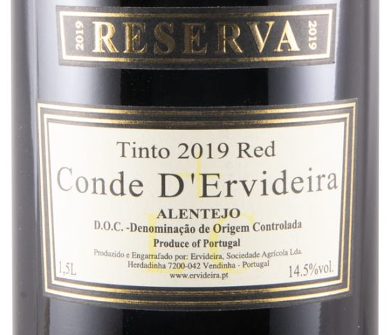 2019 Conde D'Ervideira Reserva red 1.5L
