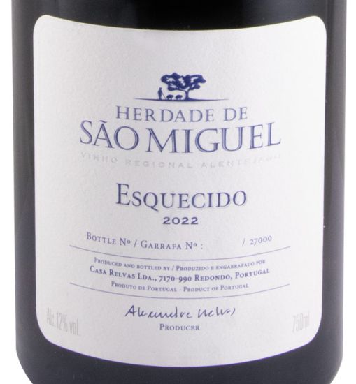 2022 Herdade de São Miguel Esquecido branco