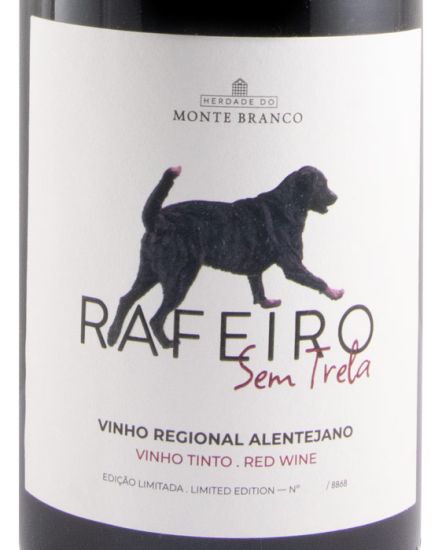 2021 Herdade do Monte Branco Rafeiro Sem Trela Limited Edition red