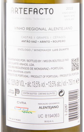 2022 Artefacto white
