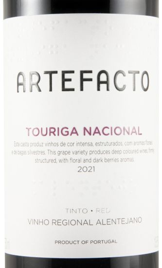2021 Artefacto Touriga Nacional red