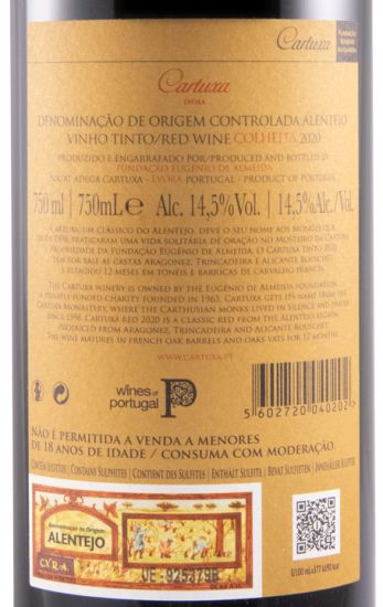 2020 Cartuxa red