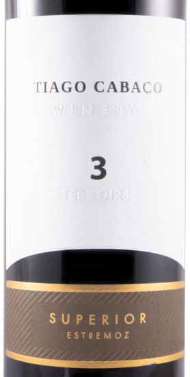 2022 Tiago Cabaço 3 Terroirs Superior red