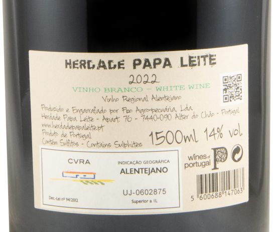 2022 Herdade Papa Leite Stories white 1.5L