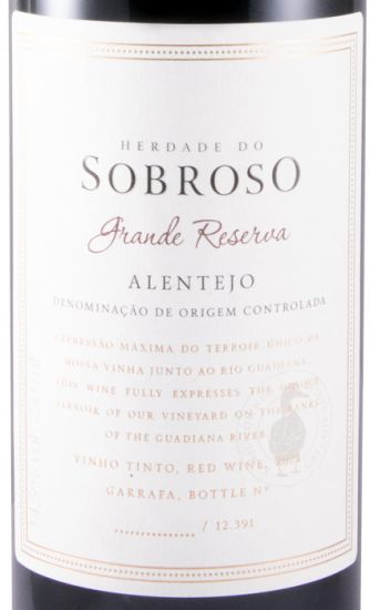 2021 Herdade do Sobroso Grande Reserva tinto