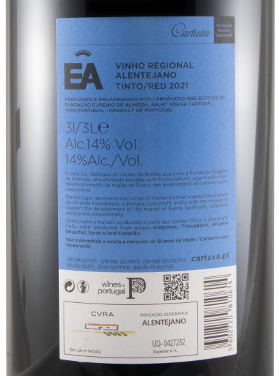 2021 Fundação Eugénio de Almeida EA red 3L