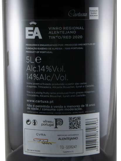 2020 Fundação Eugénio de Almeida EA red 5L